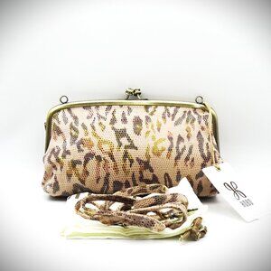 HOBO Cora Summer Safari Color Leather Wallet  Crossbody Bag